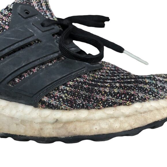 RARE 2018 Adidas Ultra Boost 3.0 Black Carbon Ash Silver Size 8 - Picture 9 of 16